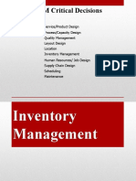 Inventory Management - How Much To Order