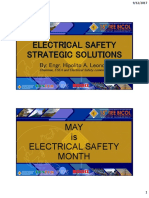 MAY Is Electrical Safety Month: By: Engr. Hipolito A. Leoncio