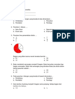 Pdfcoffee.com Mata Pelajaran Matematika Tanggal Nama PDF Free
