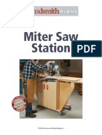 WS24830 - Heavy Duty Miter Saw Station