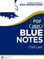 2021 Blue Notes Civil Law