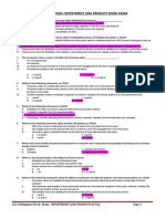 Axa Philippines Mock Exam-Investment Link Products (Vul)