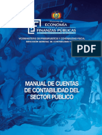 Manual de Cuentas de Contabilidad Del Sector Público
