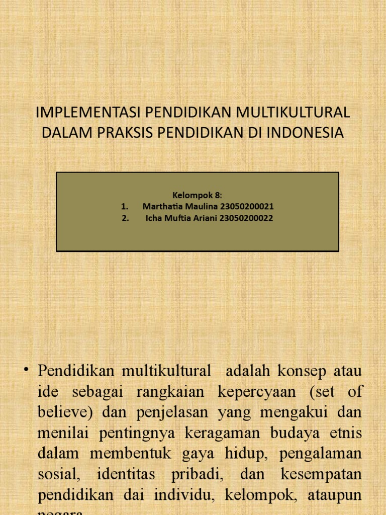 Menghadapi Tantangan Keberagaman Etnis di Sidamukti dengan Pendidikan Multikultural