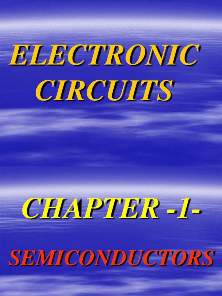 Semiconductor Basics for Engineers | PDF | P–N Junction | Semiconductors