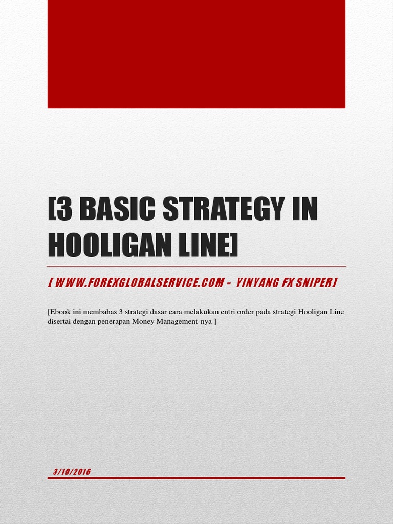 3 Basic Strategy Inholigan Line | PDF | Bisnis