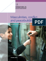 Masculinities Conflict and Peacebuilding