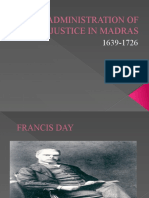 Administration of Justice in Madras