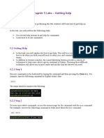 Chapter 5 Lab - Getting Help