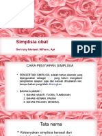 Simplisia Obat