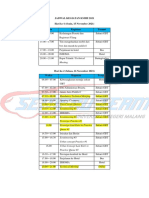 Jadwal Kegiatan Kmhe 2021