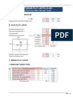 Analisa Plat Lantai