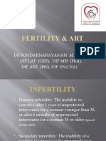 Fertility & Art: DR Sundarnarayanan M.D, Fics Dip Lap (Ger), Dip Mis (Fra), Dip Art (Isr), Dip Us (Cra)