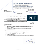 Vtu 4th Sem Academic Calendar | PDF