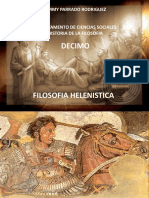 filosofia helenistica- Historia de la filosofía Décimo San Martín de los Llanos Meta