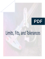 Limits, Fits, and Tolerances