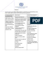 Water Ambulance Specifications