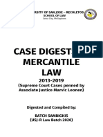 Jleonen Case Digest Mercantile Law