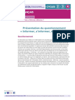 10 RA C4 Franc-Iais Agir Sur Le Monde 4e Presentation Questionnement Informer 583028