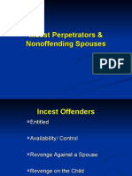 Incest Perpetrators & Nonoffending Spouses