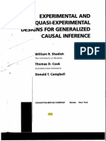Experimental Designs Guide Causal Inference