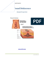 Wound Dehiscence From A Surgical Perspective