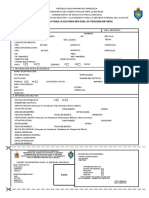 Planilla de Registro para La Defensa Integral de La Nacion Inscripcion Militar 2019