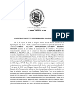 Sentencia Accionistas Minoritarios y Error Inexcusable