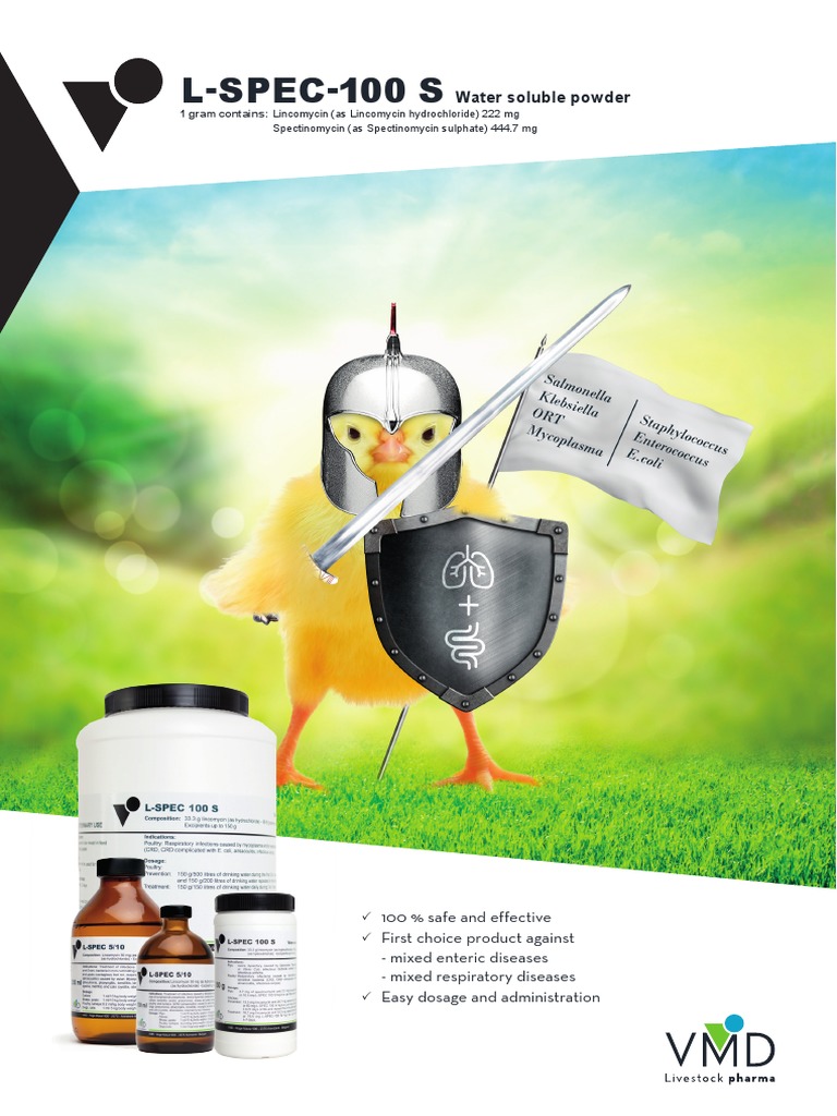 L-SPEC-100 S: Water Soluble Powder | PDF | Clinical Medicine | Infection