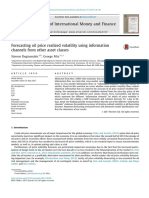 Forecasting Oil Price Volatility Using Cross-Market Information Channels