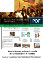 Historieta INDEPENDENCIA DE COLOMBIA
