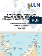 Synergizing Public and Private Sectors The Road To Economic Recovery in Malaysia