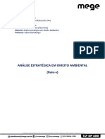 Analise Estrategica em Direito Ambiental Raiox