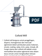 Colloid Mill Untuk Grinding, Dispersi dan Homogenisasi
