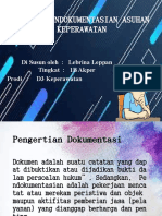 ( teknik pendokumentasian asuhan keperawatan)