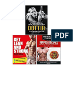 Dottir (Hardcover), Get Lean and Strong, Bodybuilding Cookbook Ripped Recipes 3 Books Collection Set - Katrin Davidsdottir
