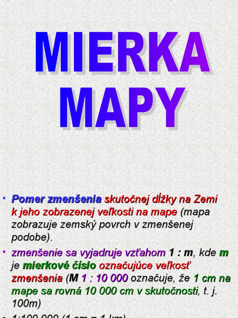 Mierka Mapy 1 5000