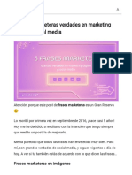 5 Frases Marketeras Verdades en Marketing Digital y Social Media