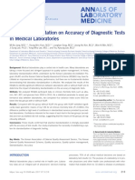 Effect of Accreditation On Accuracy of Diagnostic Tests in Medical Laboratories