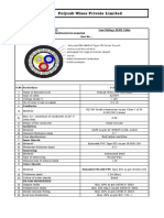 Low Voltage XLPE Cable Data Sheet