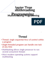 Chapter Three Multithreading