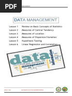 Module IV - l1 Data Management