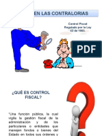 Clases de Control Fiscal y Ciudadano.