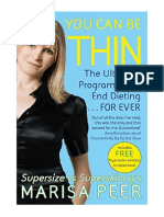 You Can Be Thin: The Ultimate Programme To End Dieting... Forever - Marisa Peer