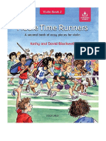 Fiddle Time Runners - Revised Version: A Second Book of Easy Pieces For Violin - Kathy Blackwell