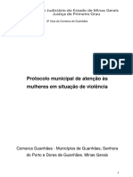 Protocolo municipal mulheres em situação e violência doméstica Guanhães