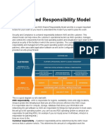 Shared Responsibility Model