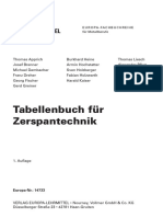 Tabellenbuch Für Zerspantechnik