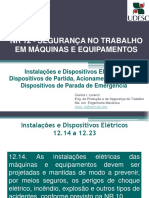 NR 12 - SEGURANÇA NO TRABALHO EM MÁQUINAS E EQUIPAMENTOS