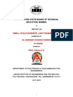 Maharashtra State Board of Technical Education, Mumbai: "Small Scale Buisness, Light Enginineering"